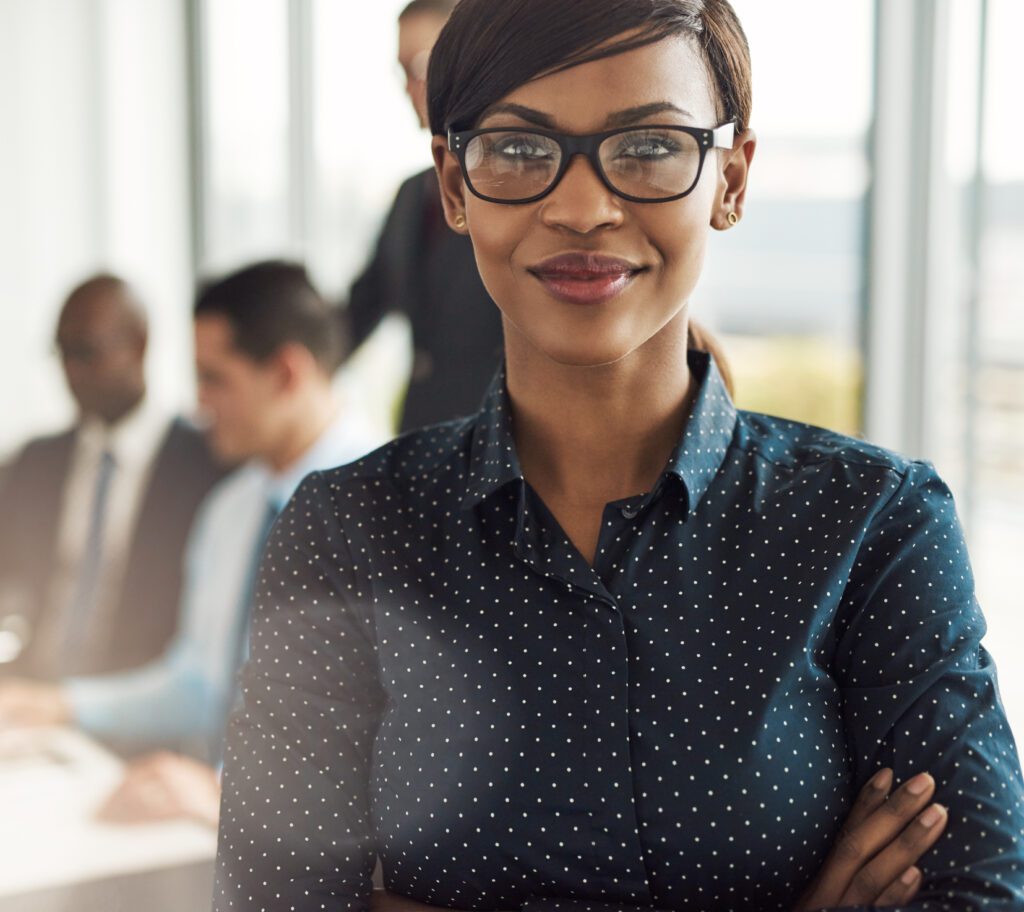 Business Woman At A Meeting
